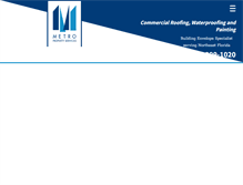 Tablet Screenshot of metropropertyservices.com